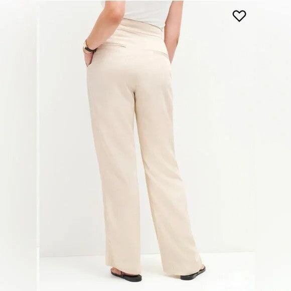 Reformation Oliver Pant - 0 Oyster - Picture 3 of 3